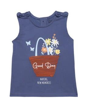 mini klub Girls Floral Print Relaxed Fit Top-picture-10