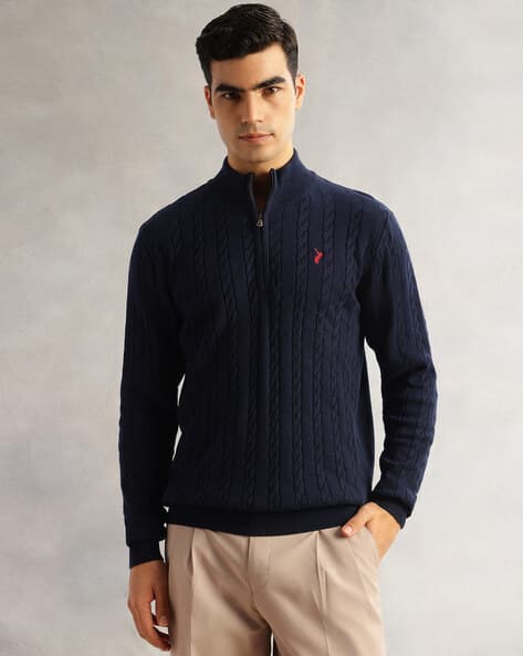 THOMAS SCOTT Men Regular Fit Turtleneck Sweater