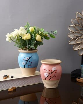 tayhaa Blossom Harmony Ceramic Planter Set -picture-36