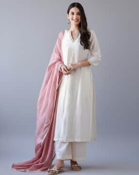 nyrika Women V-Neck Straight Kurta Set-picture-45