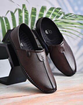 bluegold-bg Men Round-Toe Formal Slip-On Shoes -picture-33