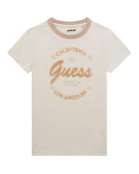 guess Girls Regular Fit Round Neck T-Shirt-picture-38