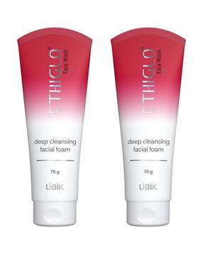 Set of 2 Skin Whitening Face Washes 