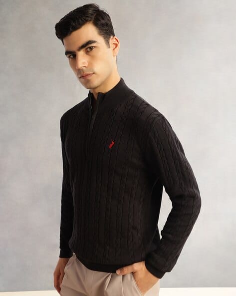 Thomas Scott Men Regular Fit Turtleneck Sweatshirt - Image 3
