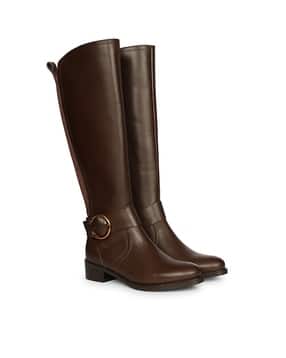 saint g Womens Leather Knee High Boots-picture-12