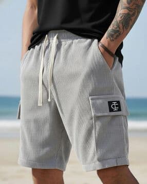 Men Regular Fit Cargo Shorts