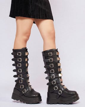 Women Knee-Length Boots 