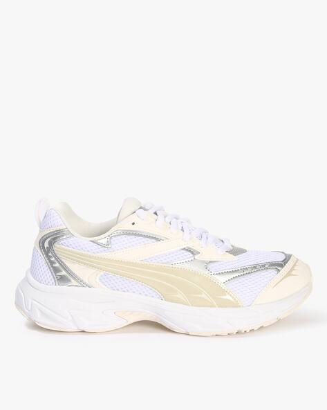 Puma Women Morphic Metallic Wns Res Lace-Up Sneakers