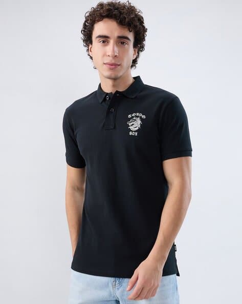 SUPERDRY Tokyo SDX Dragon Polo T-Shirt
