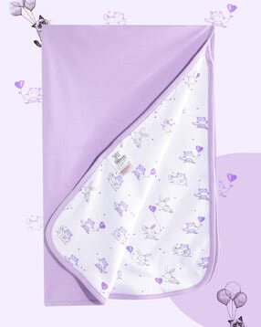 mothercare Girls Cuddle Print Bunny Shawl-picture-42