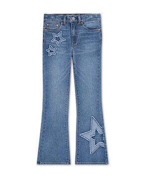 Girls High-Rise Flared Jeans