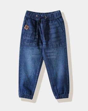 r&b Boys Clean Wash Mid-Rise Joggers Jeans-picture-17