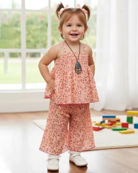 Girls Fit and Flare Dress-image-17