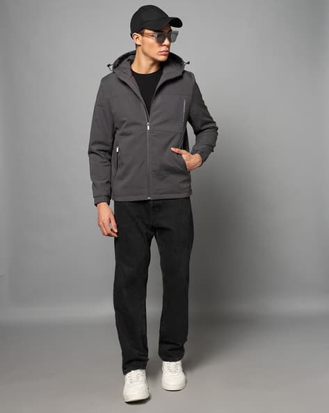 Fort Collins Men Typographic Print Jacket - Image 5