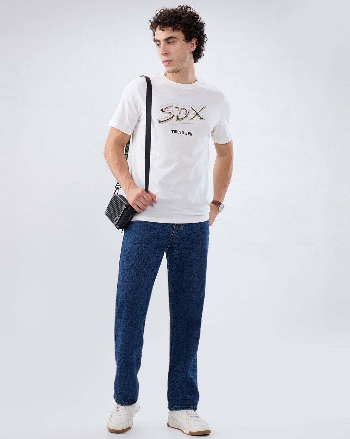Buy White Tshirts for Men by SUPERDRY Online | Ajio.com