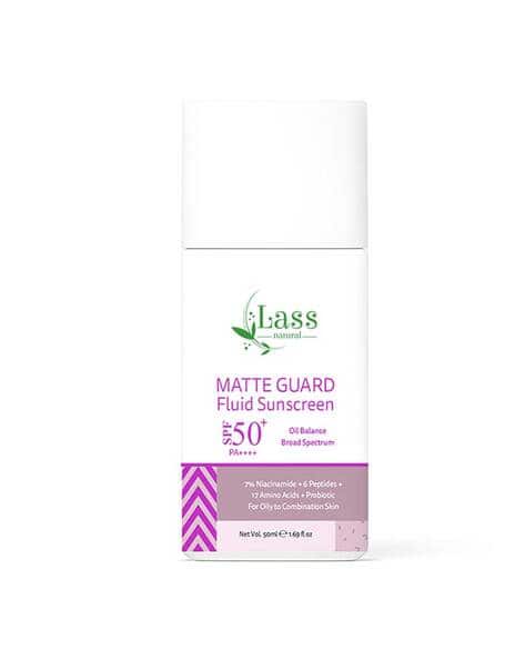 Lass natural Matte Guard Fluid Sunscreen- 50 gm