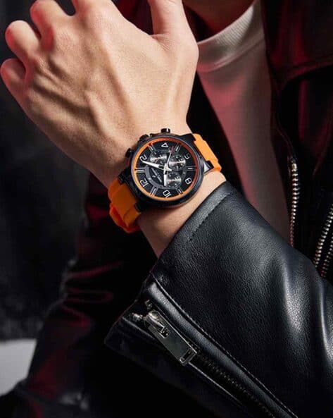 DANIEL HECHTER Men Analogue Round Shaped Wrist Watches-DHM1009