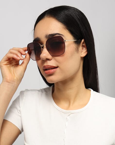 FOSSIL Women UV-Protected Squarre Sunglasses-FOS 3174/G/S