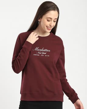 r&b Women Regular Fit Printed Sweatshirt  -picture-23