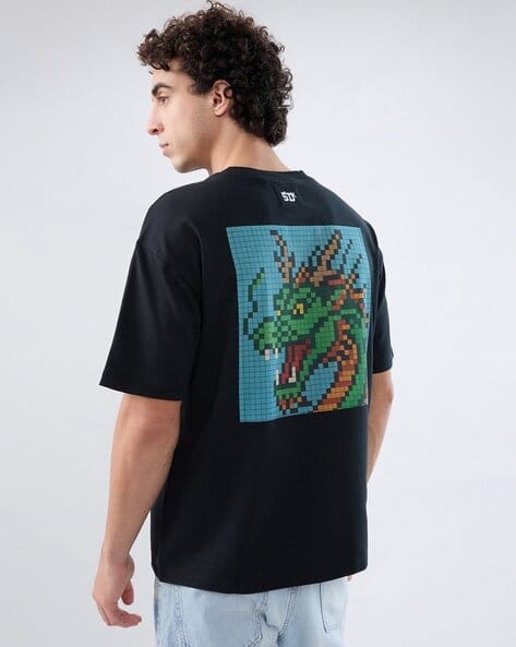 Buy SUPERDRY 8-Bit Dragon T-Shirt Online | Ajio.com