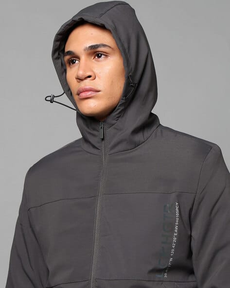 Fort Collins Men Typographic Print Jacket - Image 7