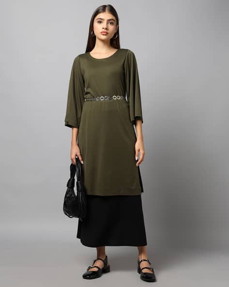 Killer Women Relaxed Fit Round-Neck Top
