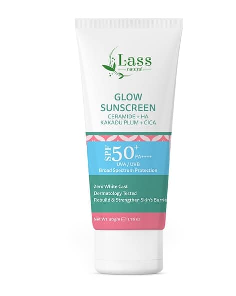 Lass natural Women Glow Sunscreen- 50 gm