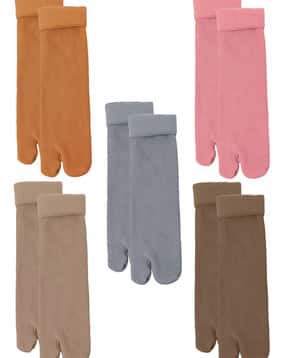 samvar Women Pack of 5 Mid-Calf Length Socks-picture-14