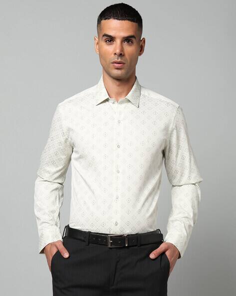 ARROW Men Geometric Print Slim Fit Shirt