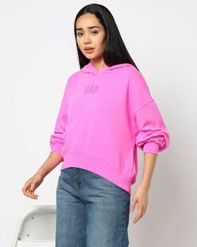 gap Women Logo Print Relaxed Fit Hoodie-picture-29