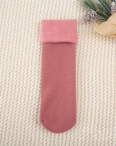 SAMVAR Women Mid-Calf Length Socks