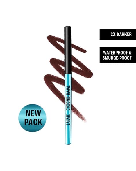 LAKME Eyeconic Kajal Matte Kajal Pencil That Lasts 24 Hrs - Classic Brown