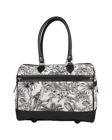 ENSAC Unisex Floral Print Duffle Bag