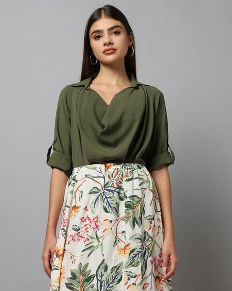 Women Relaxed Fit Regular Top