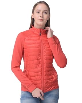 woodland Women Quilted Regular Fit Sweatshirt-picture-51