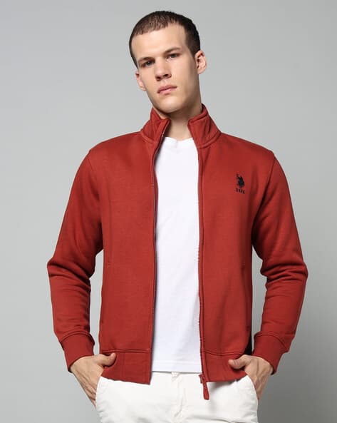 U.S. Polo Assn. Men Regular Fit Sweatshirt with Logo Embroidery