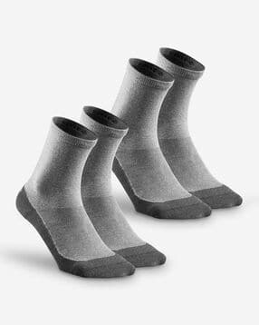 decathlon Men Set of 2 Colourblock Mid-Calf Length Socks-picture-16