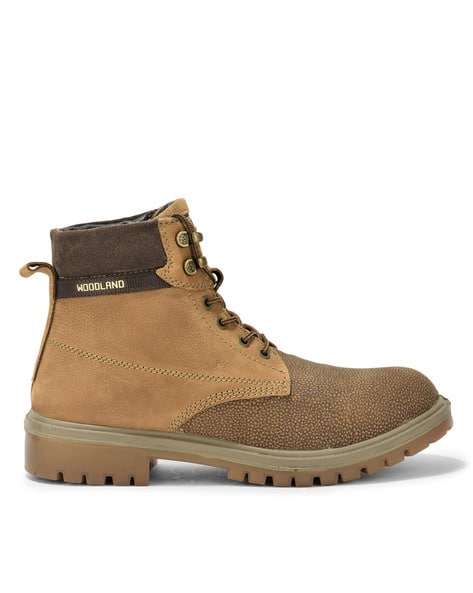Woodland Men Lace-Up Boots