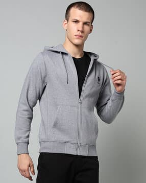 u.s. polo assn. Men Regular Fit Zip-Front Sweatshirt-picture-18
