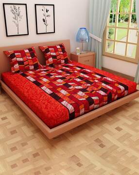 dream care Cotton Printed Bedsheet-picture-17