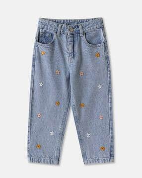 r&b Girls Cotton Embroidery Leggings-picture-53