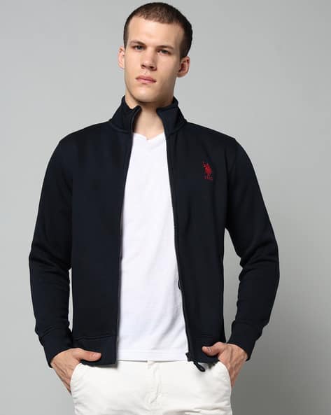 U.S. Polo Assn. Men Regular Fit Sweatshirt with Logo Embroidery