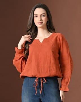 indie picks Embellished and Embroidery Top-picture-1