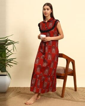 sephani Women Printed Nightie-picture-36