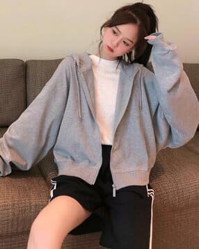 sykon Women Oversized Fit Slip-On Hoodie-picture-15