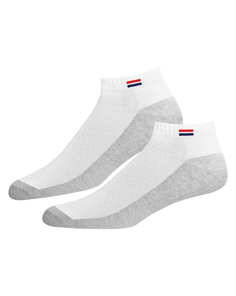 CUMSIN Women Colourblock Ankle-Length Socks
