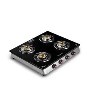 wonderchef Galaxy Auto-Ignition Set of 8 Brass Burner Cooktop - 63155164-picture-22