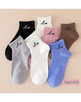 beach curve Women Cotton Everyday Socks-picture-24