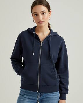 Women Regular Fit Hoodie-image-19