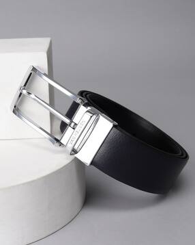 Men Textured Formal Belt-image-29